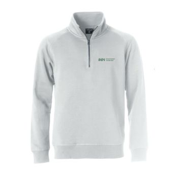 Half zip genser med børstet innside.