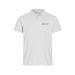 Basic polo pique i god passform White