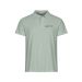 Basic polo pique i god passform Sage green