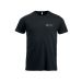 Klassisk t-shirt med morderne passform Svart