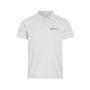 Basic polo pique i god passform White
